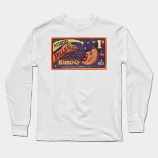 Weird Vintage Pillbox Containing Assorted Pills Long Sleeve T-Shirt